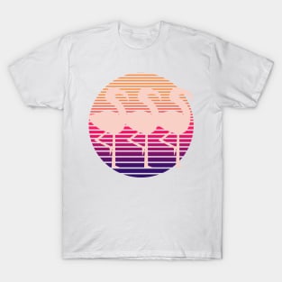 Flamingo On T-Shirt